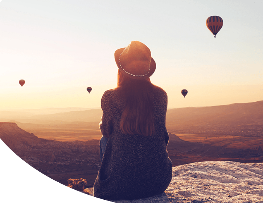hot air balloons